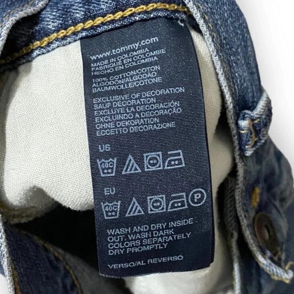 Tommy Hilfiger Denim Jean Shorts Size 6 - Picture 6 of 8
